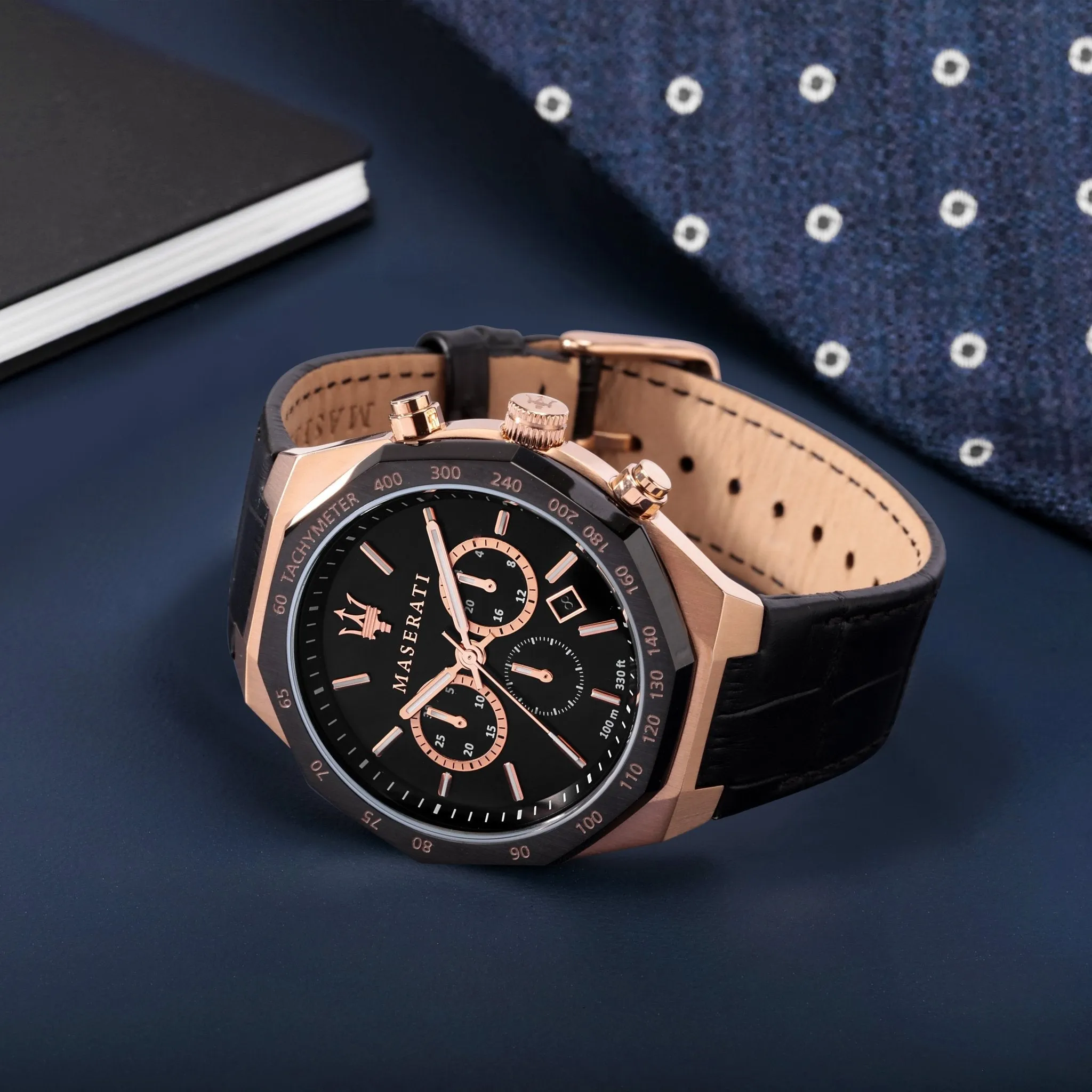 Maserati - Stile Black Chronograph Watch R8871642001