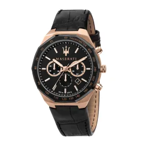 Maserati - Stile Black Chronograph Watch R8871642001