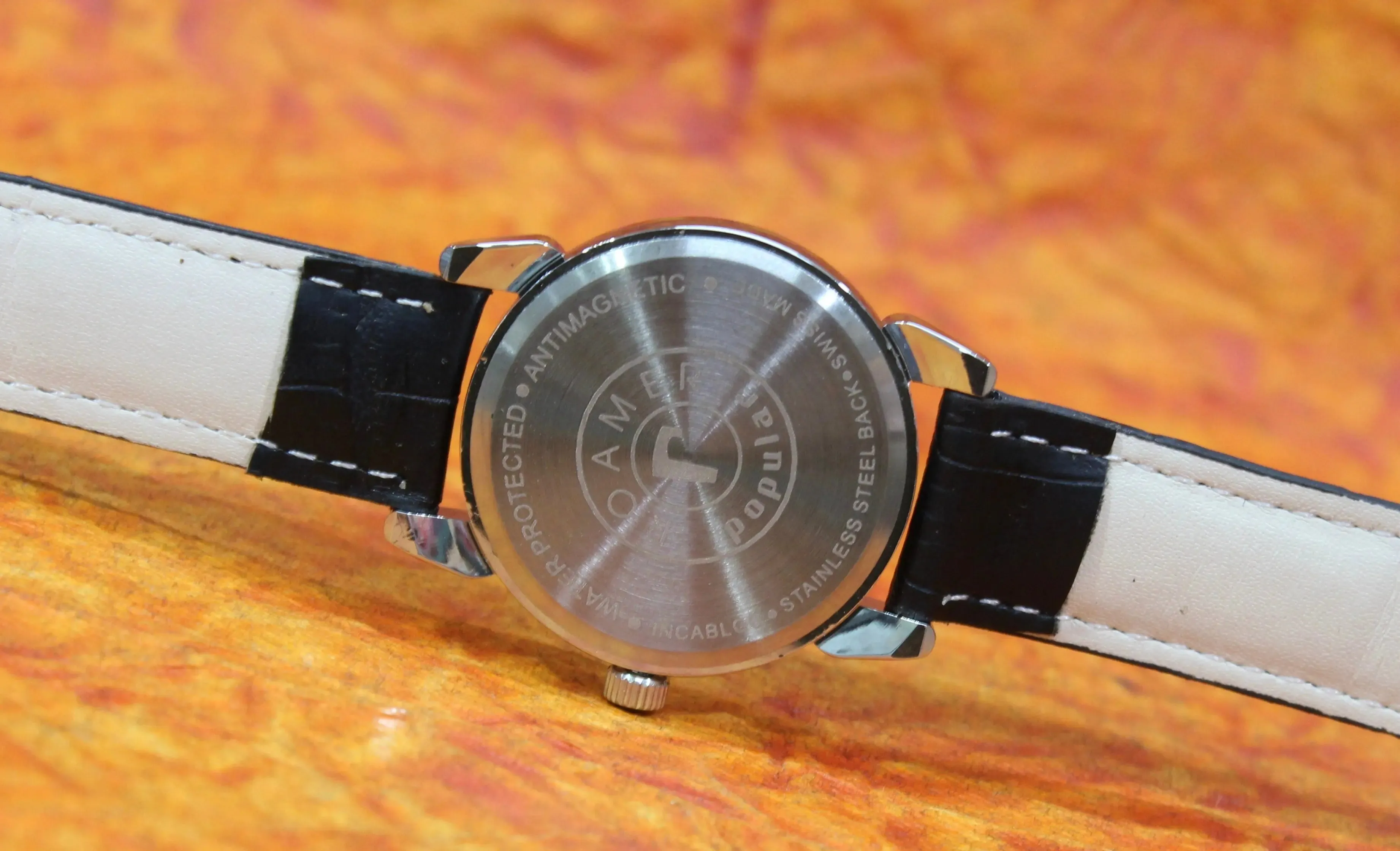Mechanical Hand Winding Watch Roamer 17 Jewels FHF ST96 Swiss Made Vintage