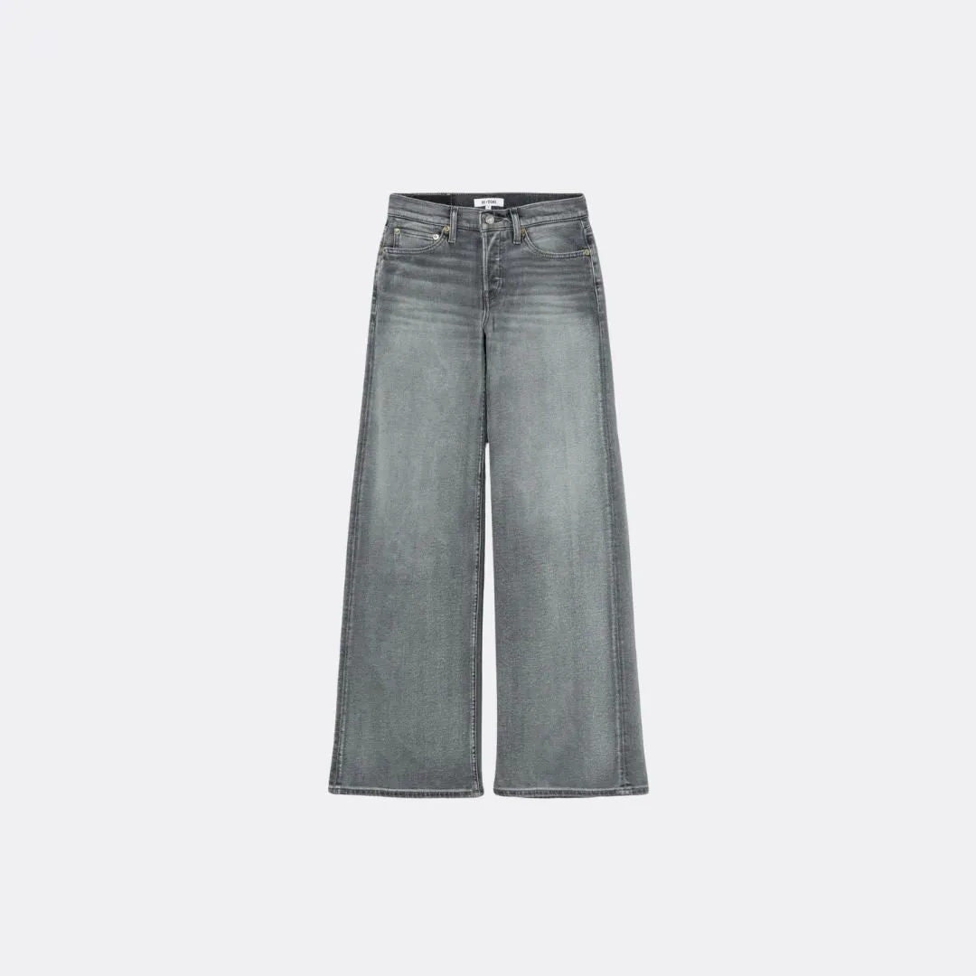 Mid Rise Wide Leg (Grigio)