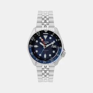 New 5 Sports Men's Blue Automatic Stainless Steel Watch SSK003K1