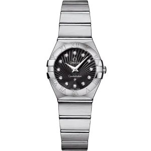 Omega Constellation 24 mm, steel on steel