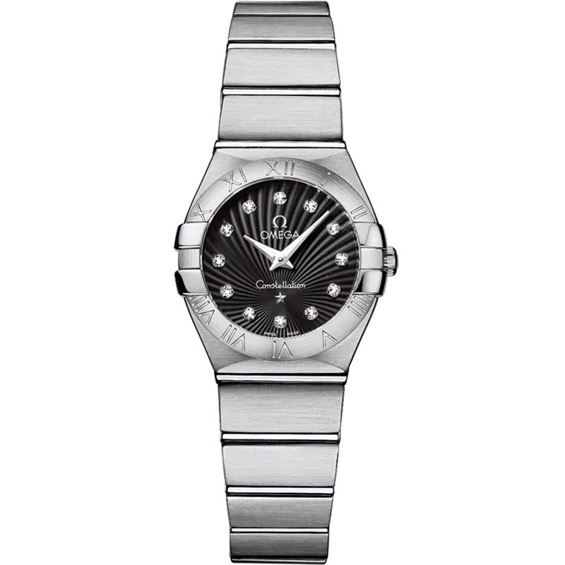 Omega Constellation 24 mm, steel on steel
