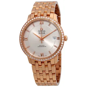 Omega De Ville Prestige 18 Carat Rose Gold Automatic Ladies Watch 424.55.37.20.52.001