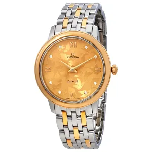 Omega De Ville Prestige Butterfly Ladies Watch 424.20.33.60.58.001