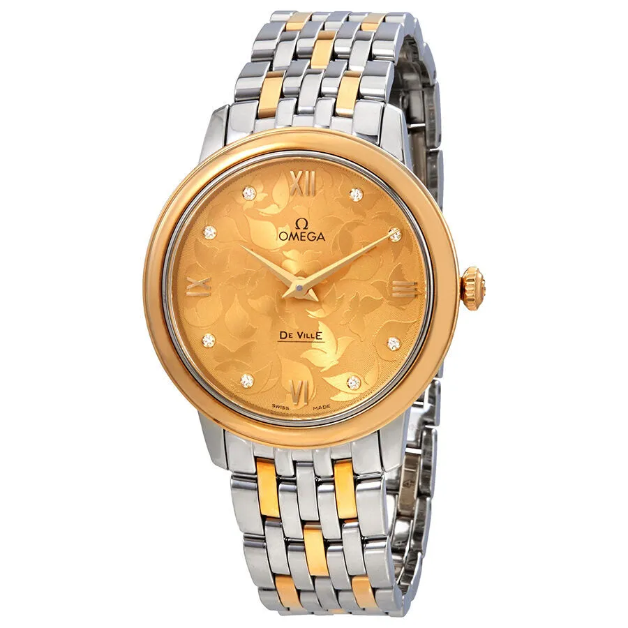 Omega De Ville Prestige Butterfly Ladies Watch 424.20.33.60.58.001