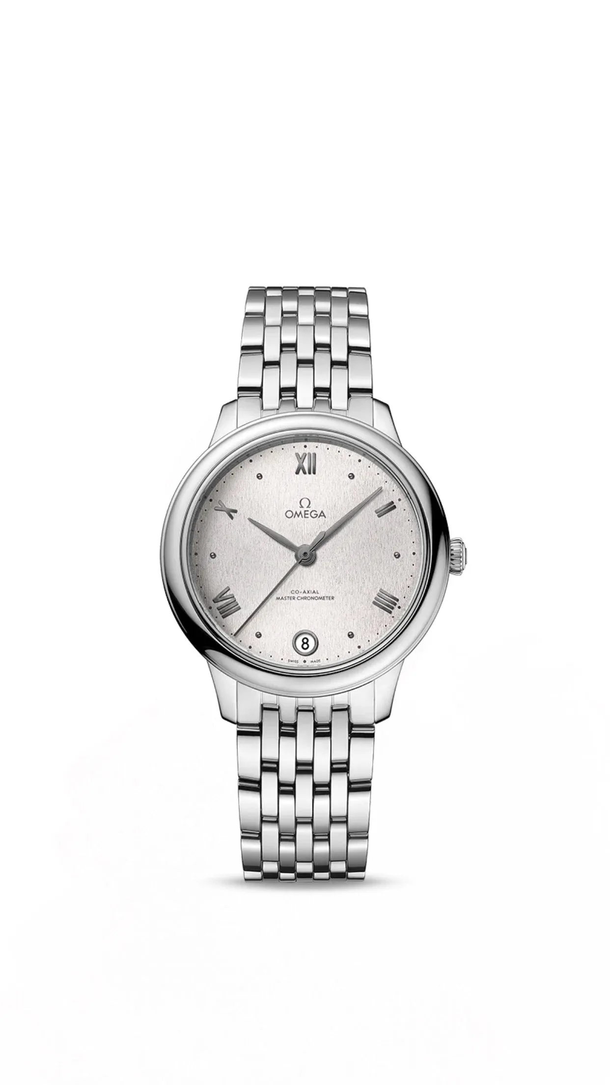 Omega De Ville Prestige Co-Axial Master Chronometer 34mm Steel on Steel 434.10.34.20.02.001
