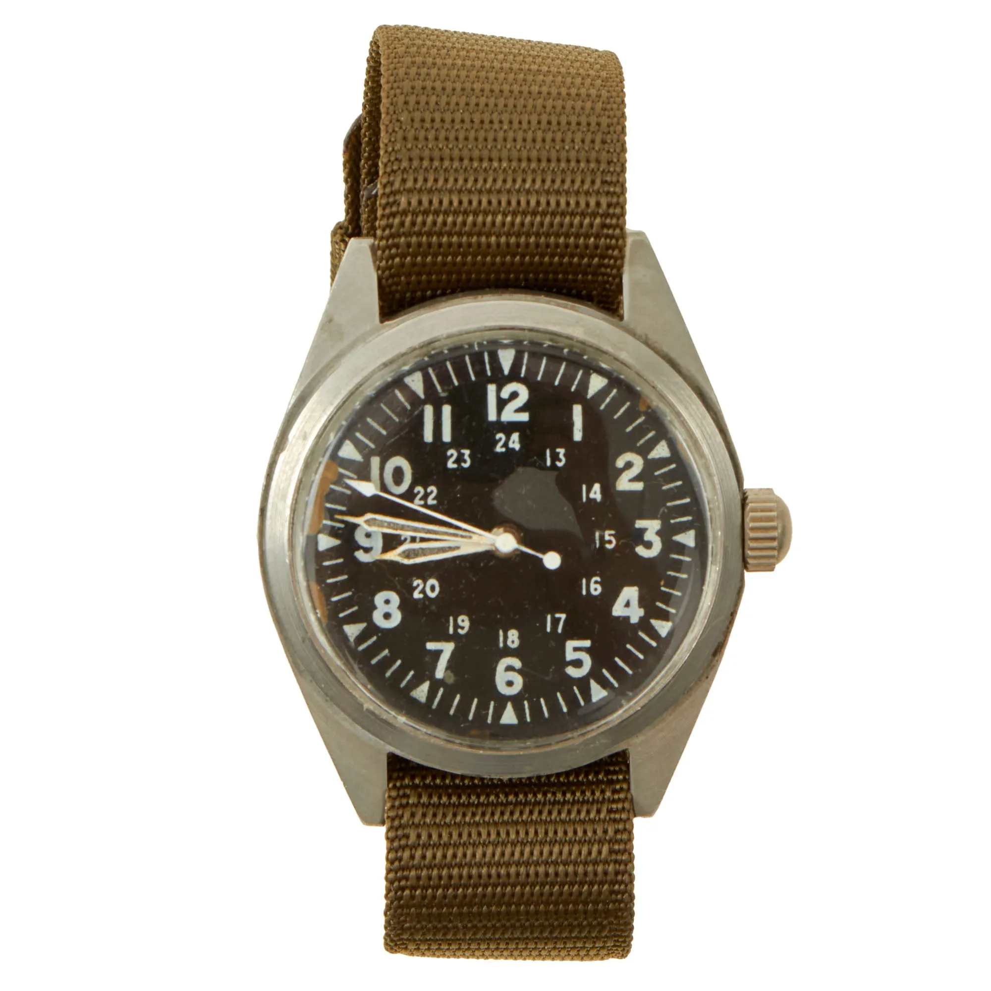 Original U.S. Vietnam War Functional Wristwatch - Dated December 1968