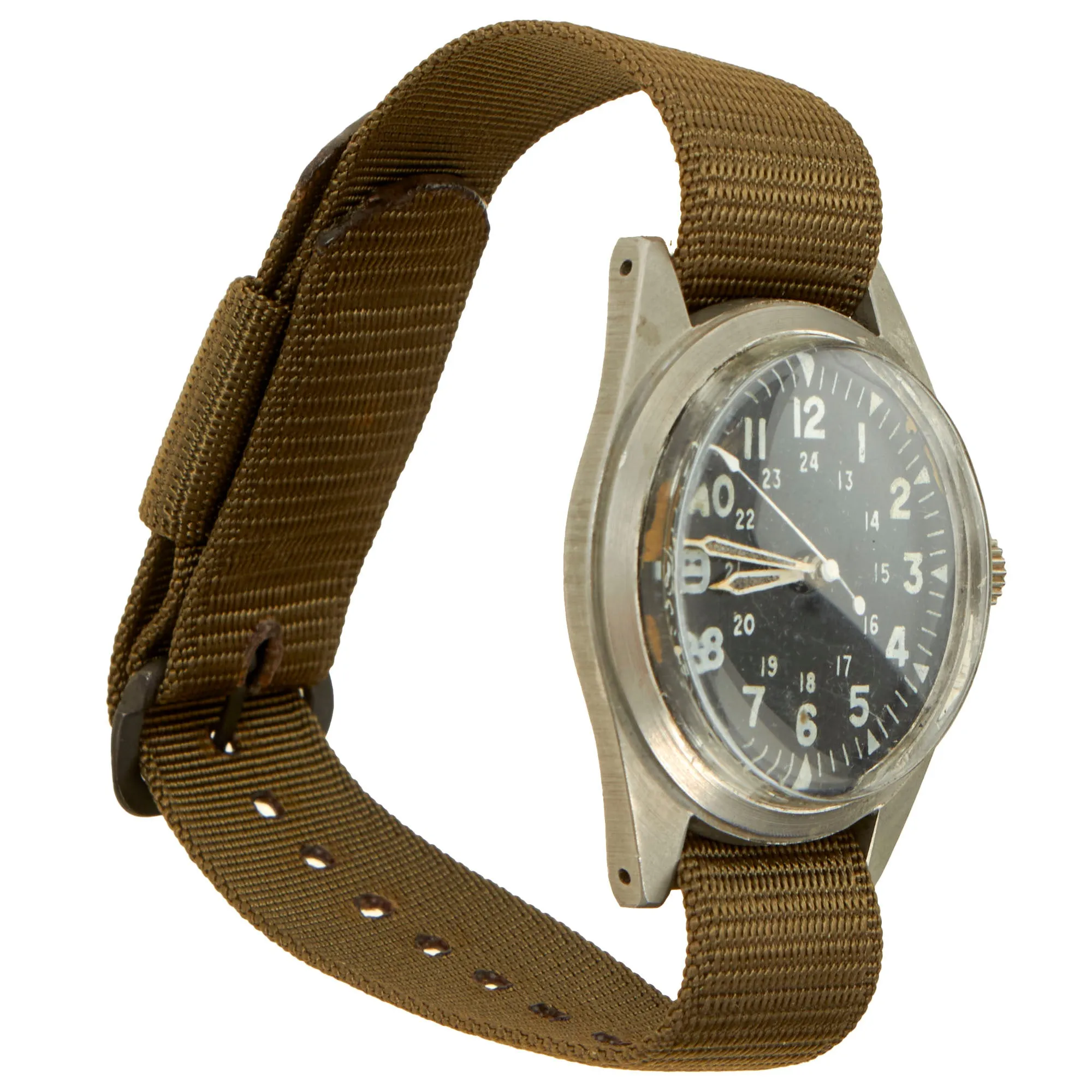 Original U.S. Vietnam War Functional Wristwatch - Dated December 1968