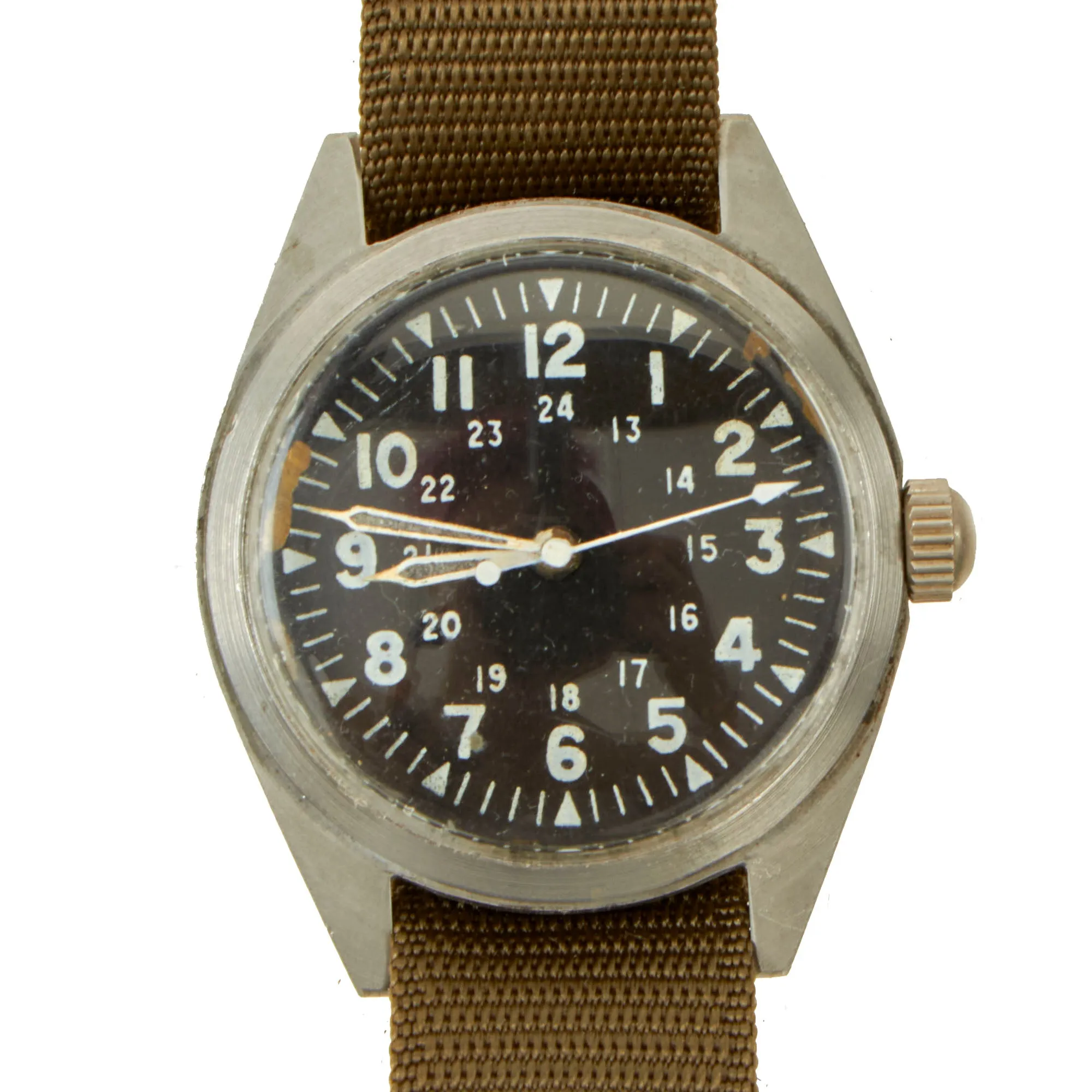 Original U.S. Vietnam War Functional Wristwatch - Dated December 1968