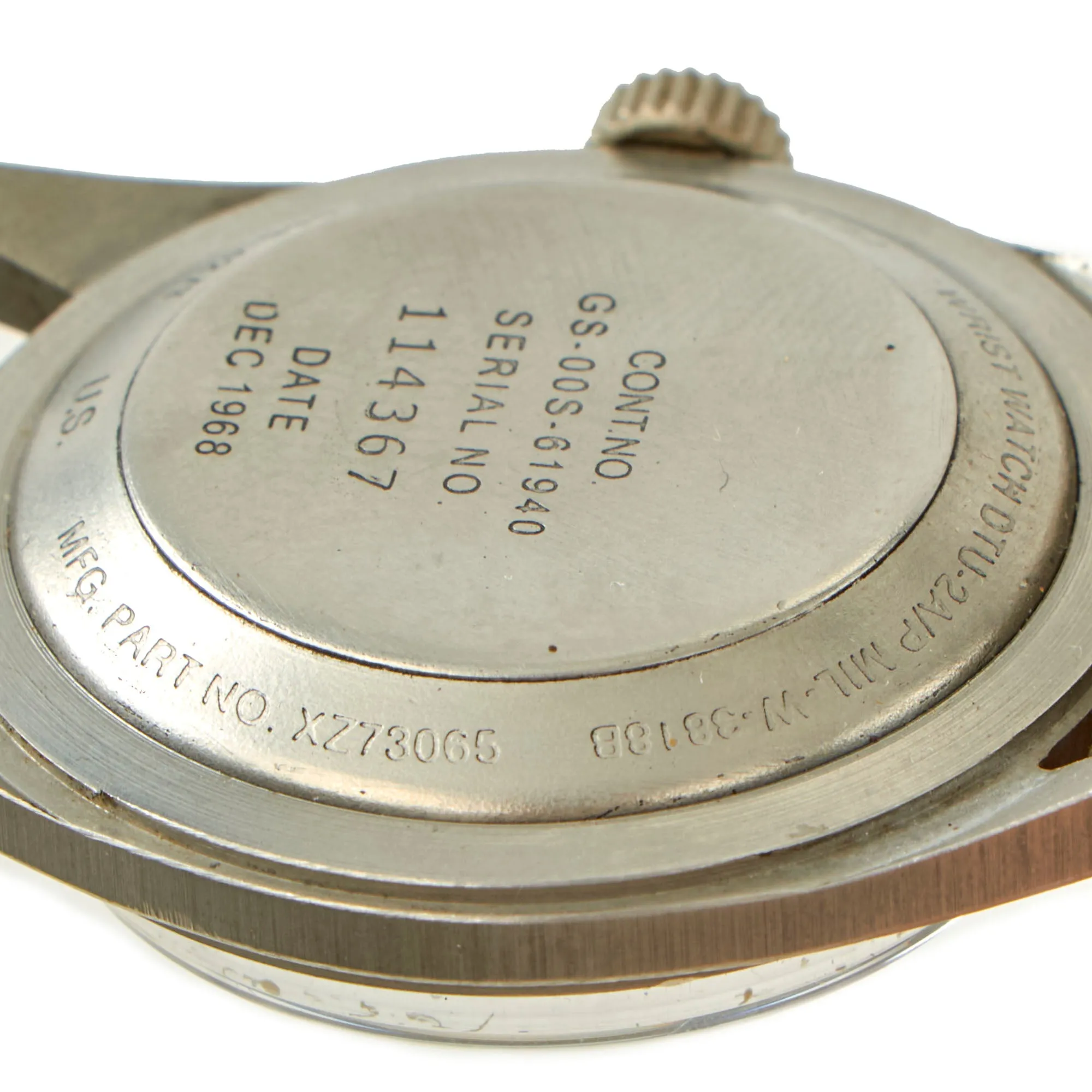 Original U.S. Vietnam War Functional Wristwatch - Dated December 1968