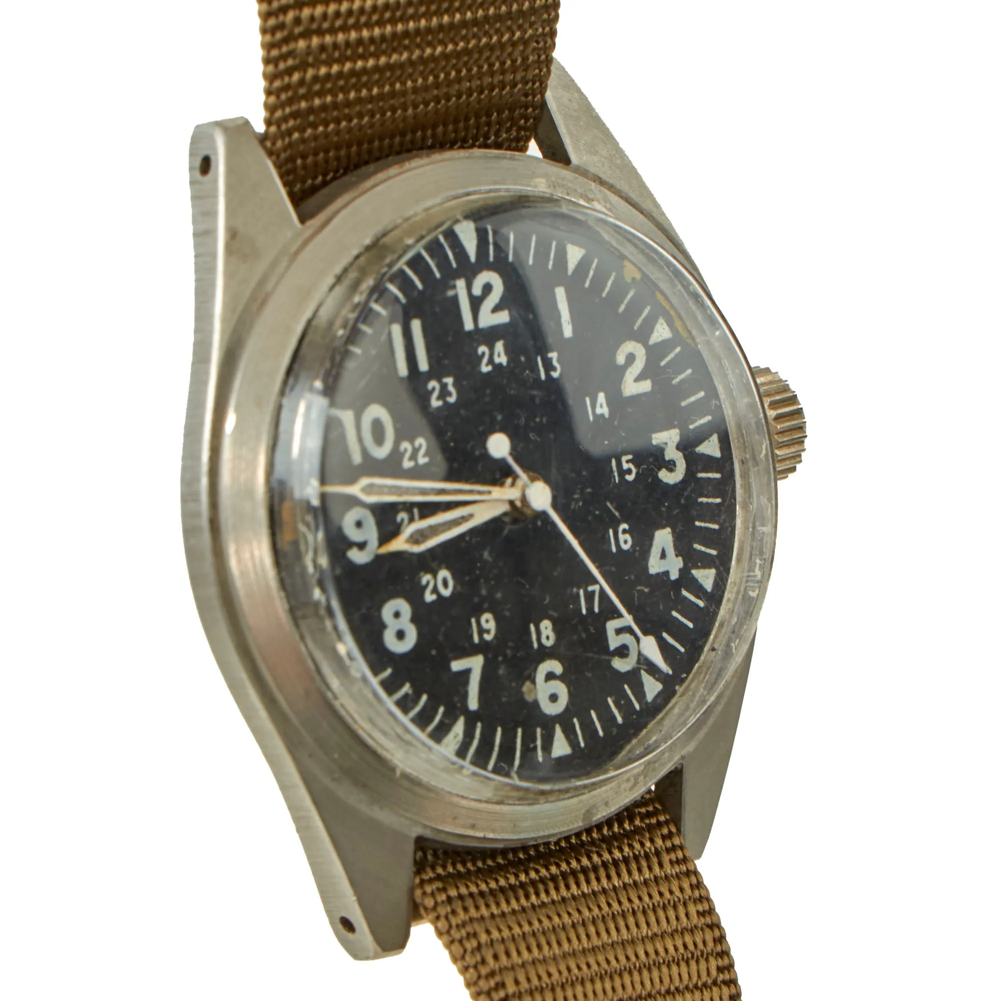 Original U.S. Vietnam War Functional Wristwatch - Dated December 1968