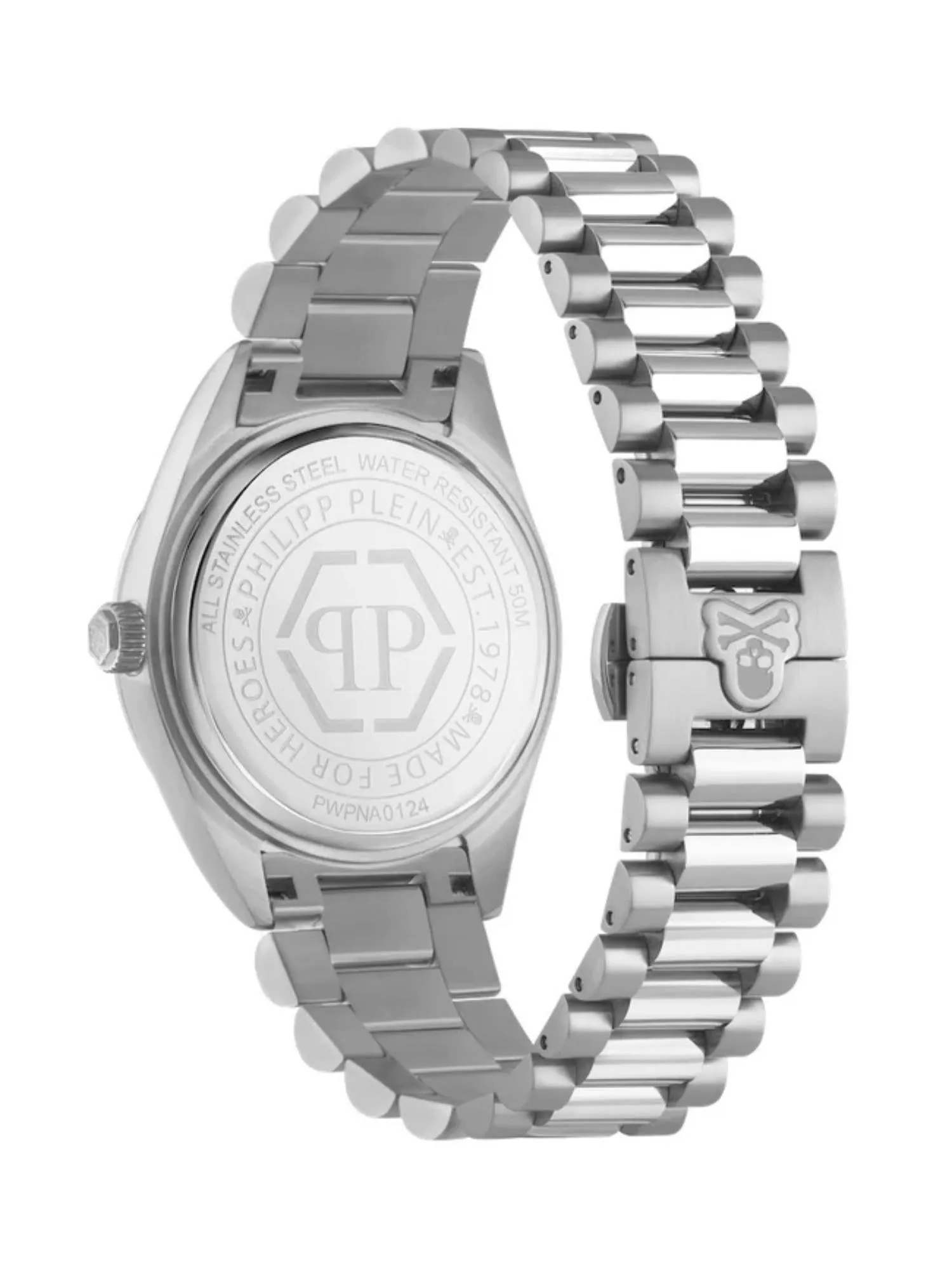 Philipp Plein Men 42 mm Size Green Dial Analog Watch - PWPNA0124