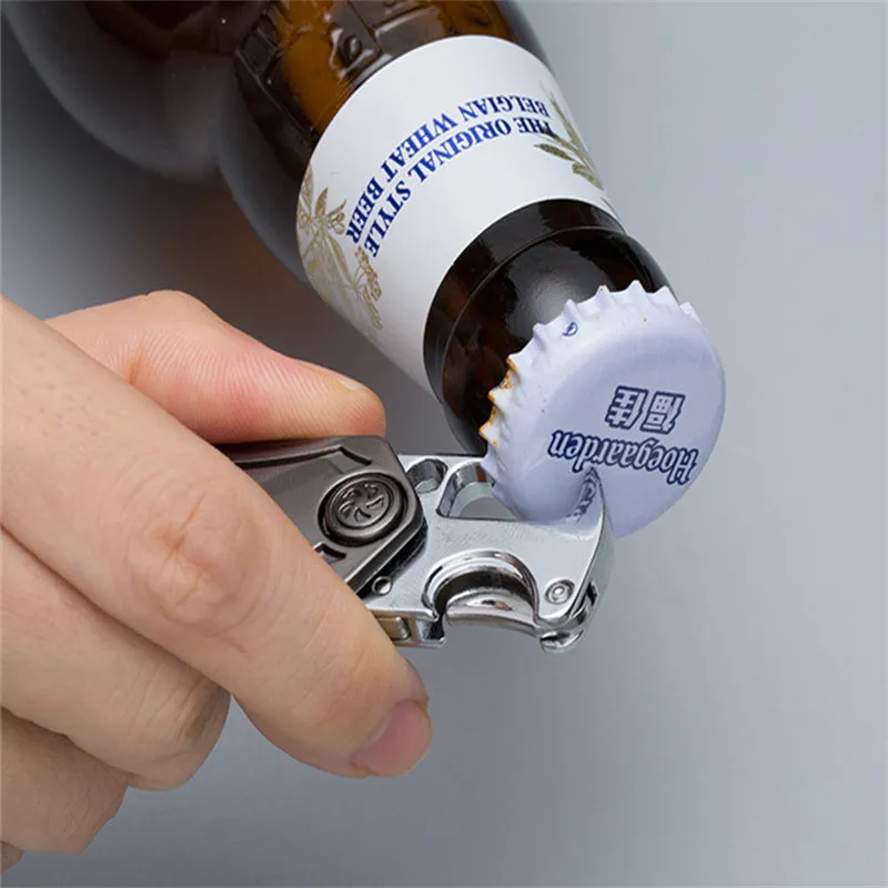 Pocket Knife  Pendant Beer Bottle Opener Keychain