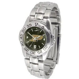 Purdue Boilermakers Ladies AnoChrome  Steel Band Sports Watch