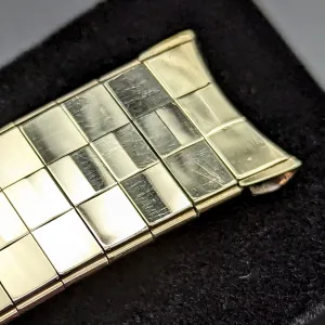 Rare KREISLER 17.5mm Watchband Center Scissor Expansion Vintage Bracelet