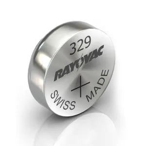 Rayovac 329 Watch Battery SR731SW Swiss Made Silver Oxide - All Pack