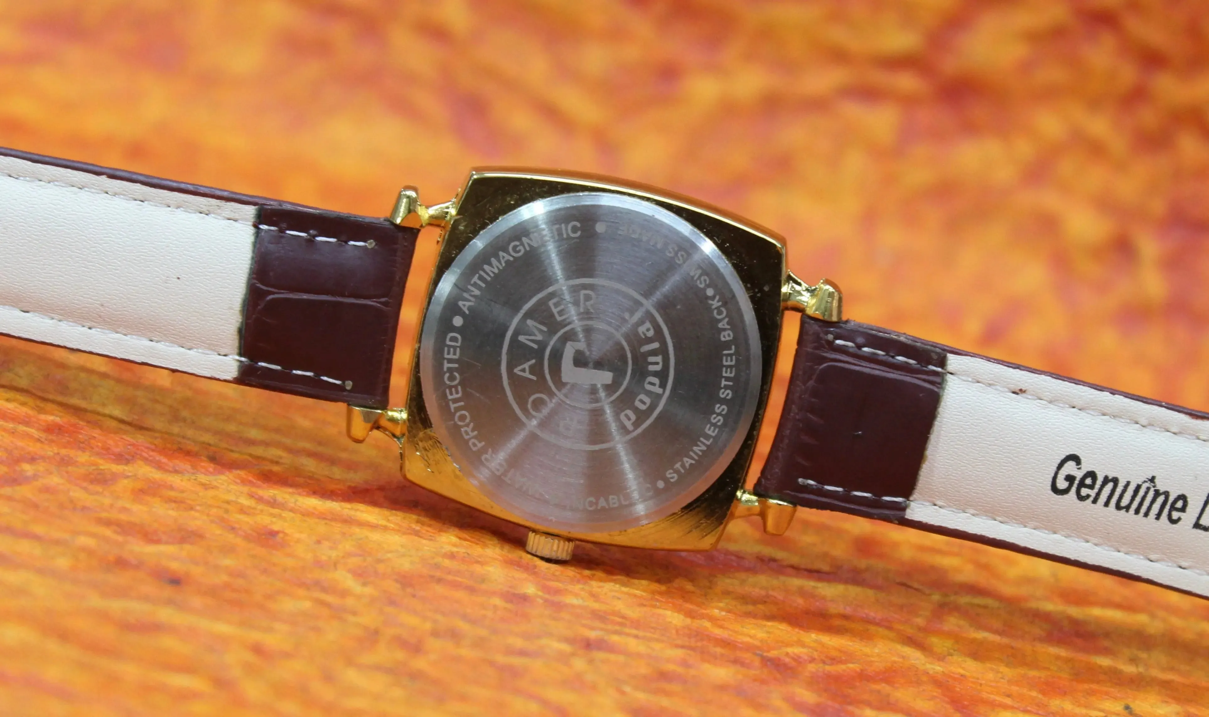 Roamer Vintage Wristwatch 17 Jewels FHF ST96 Mechanical Hand Winding Swiss Made Movement
