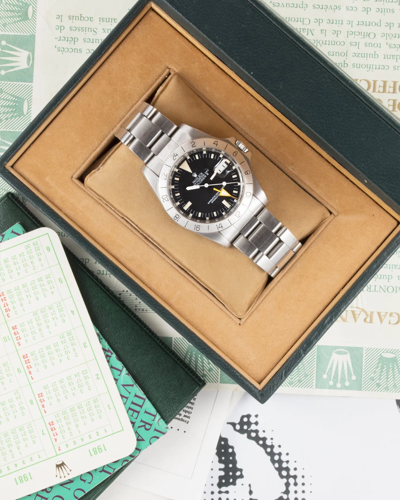 Rolex Explorer II 1655 Full Set
