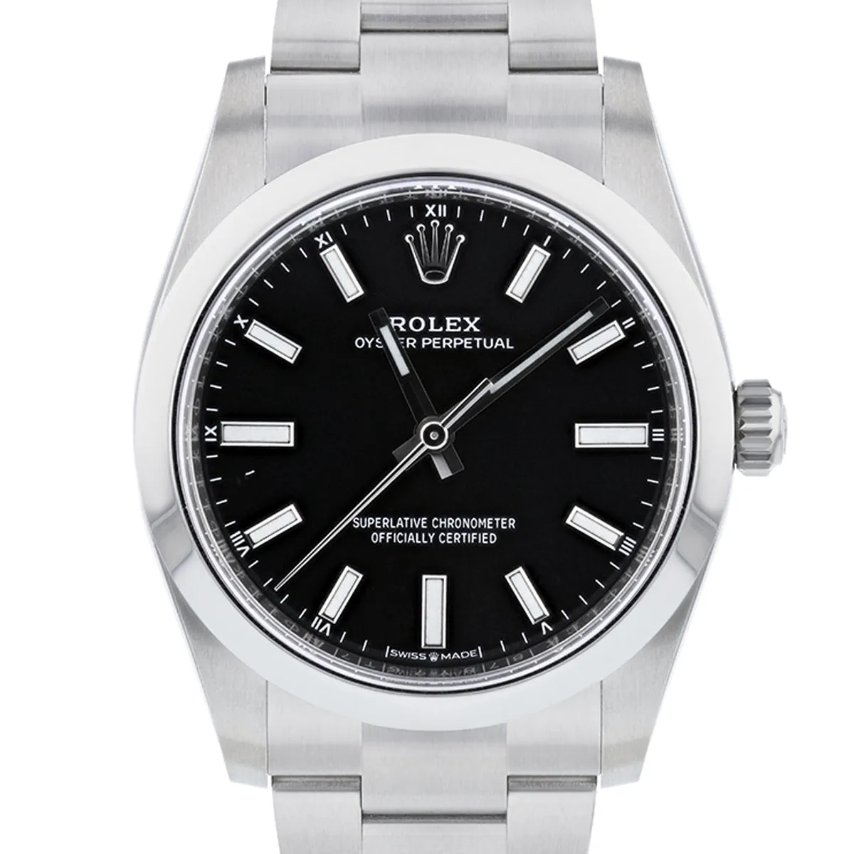 Rolex, Oyster Perpetual 34, Oystersteel | Pre-Owned | 124200 - 2021