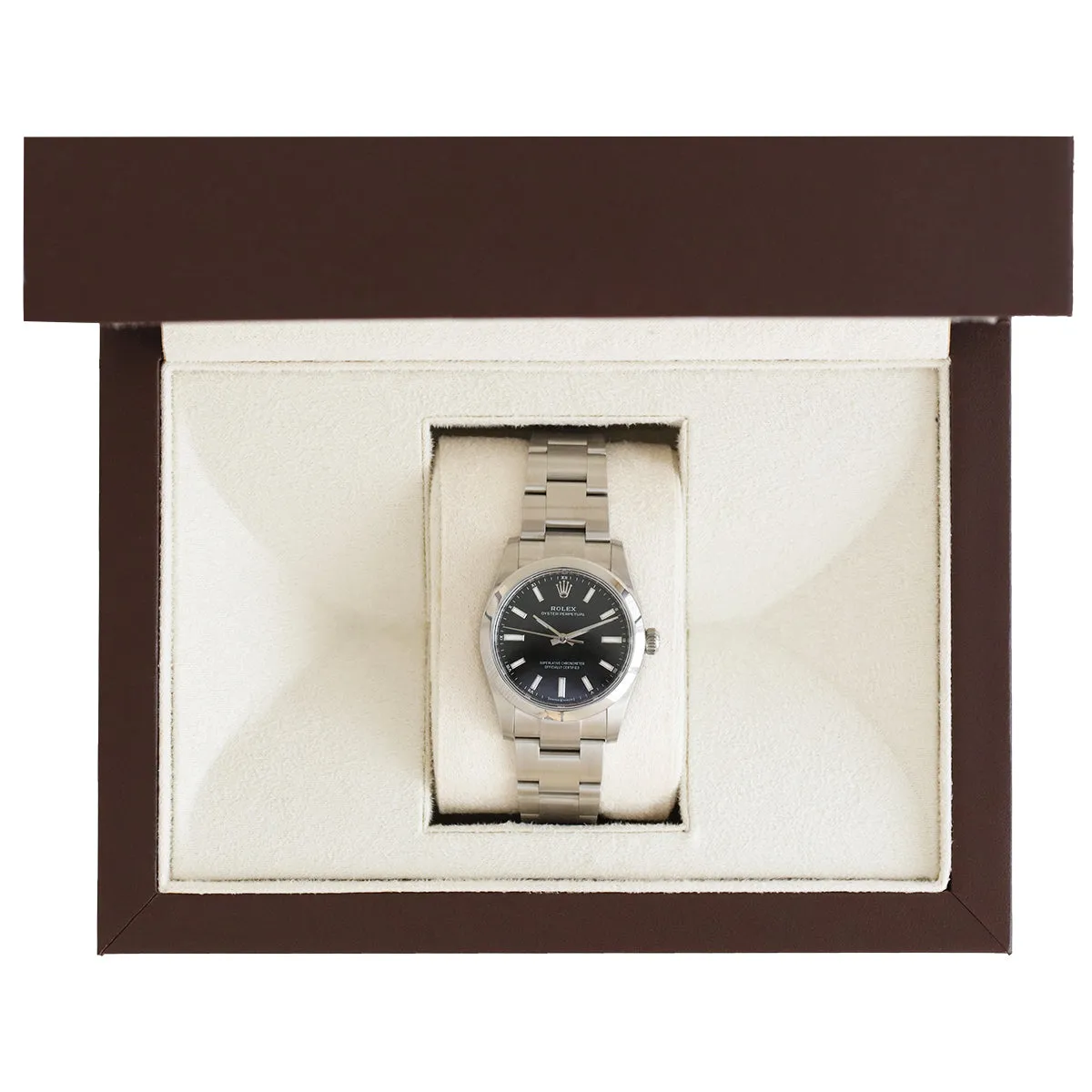 Rolex, Oyster Perpetual 34, Oystersteel | Pre-Owned | 124200 - 2021