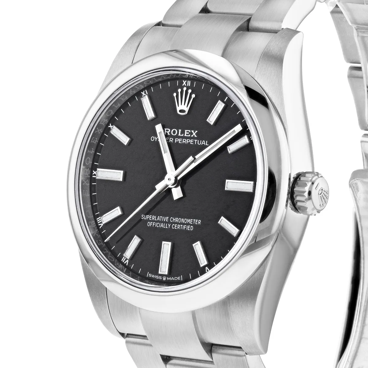 Rolex, Oyster Perpetual 34, Oystersteel | Pre-Owned | 124200 - 2021