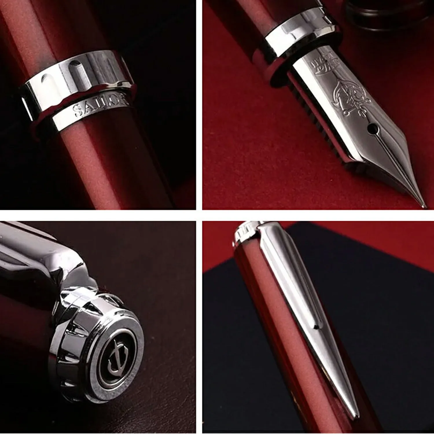 Sailor Reglus Burgundy CT Fountain Pen