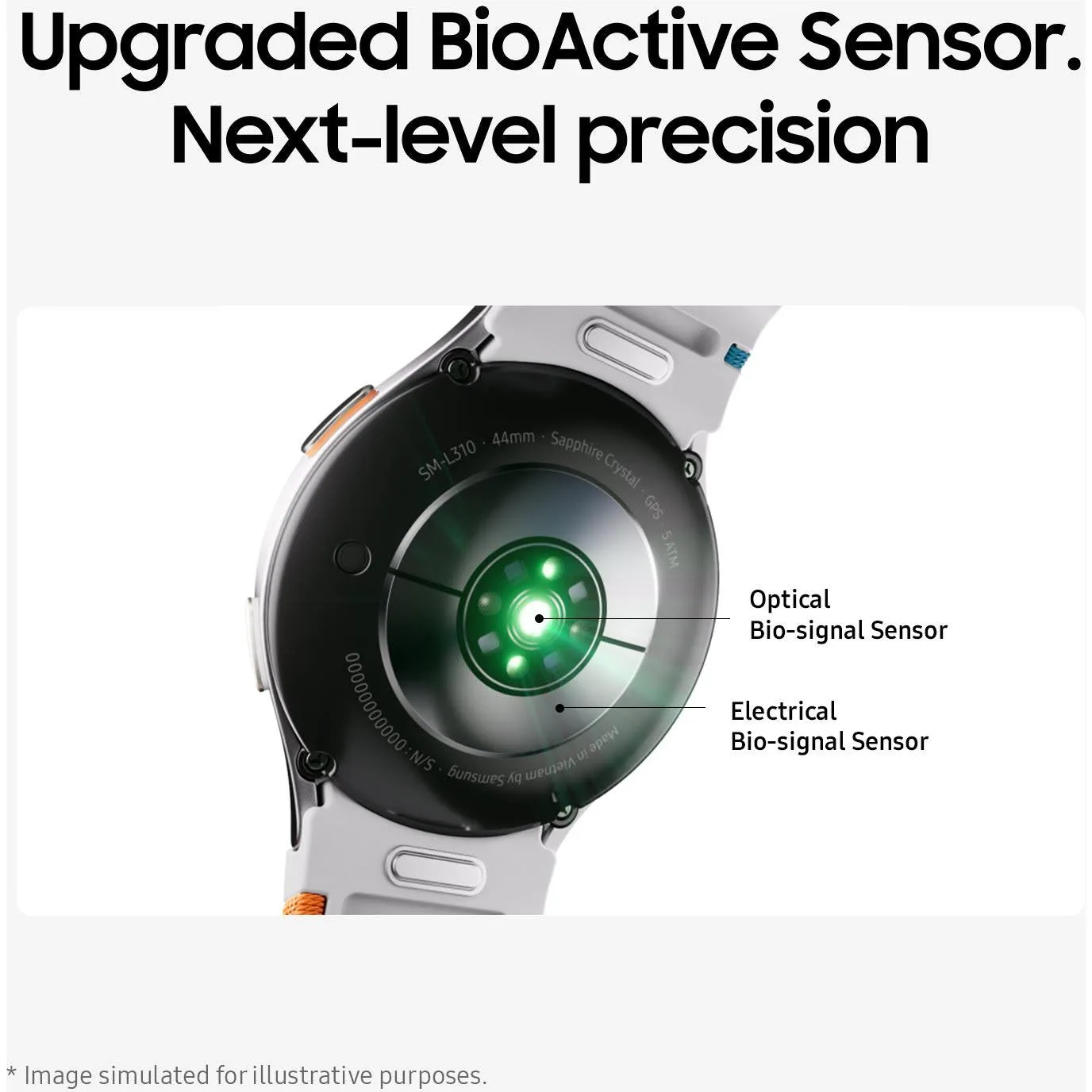 Samsung Galaxy SM-L315F Watch7 44MM 16GB Green (Pristine)-AU Version-Refurbished