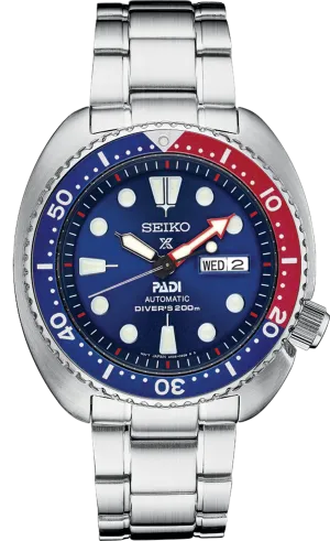 Seiko Prospex PADI Special Edition Diver’s Watch vibrant Blue Dial