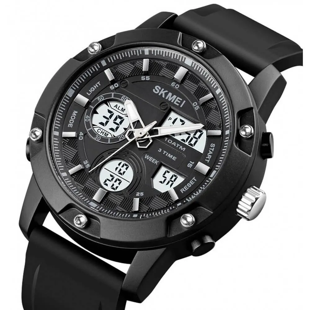 Skmei 1757 Original Multi Function Analog Digital Watch For MEN