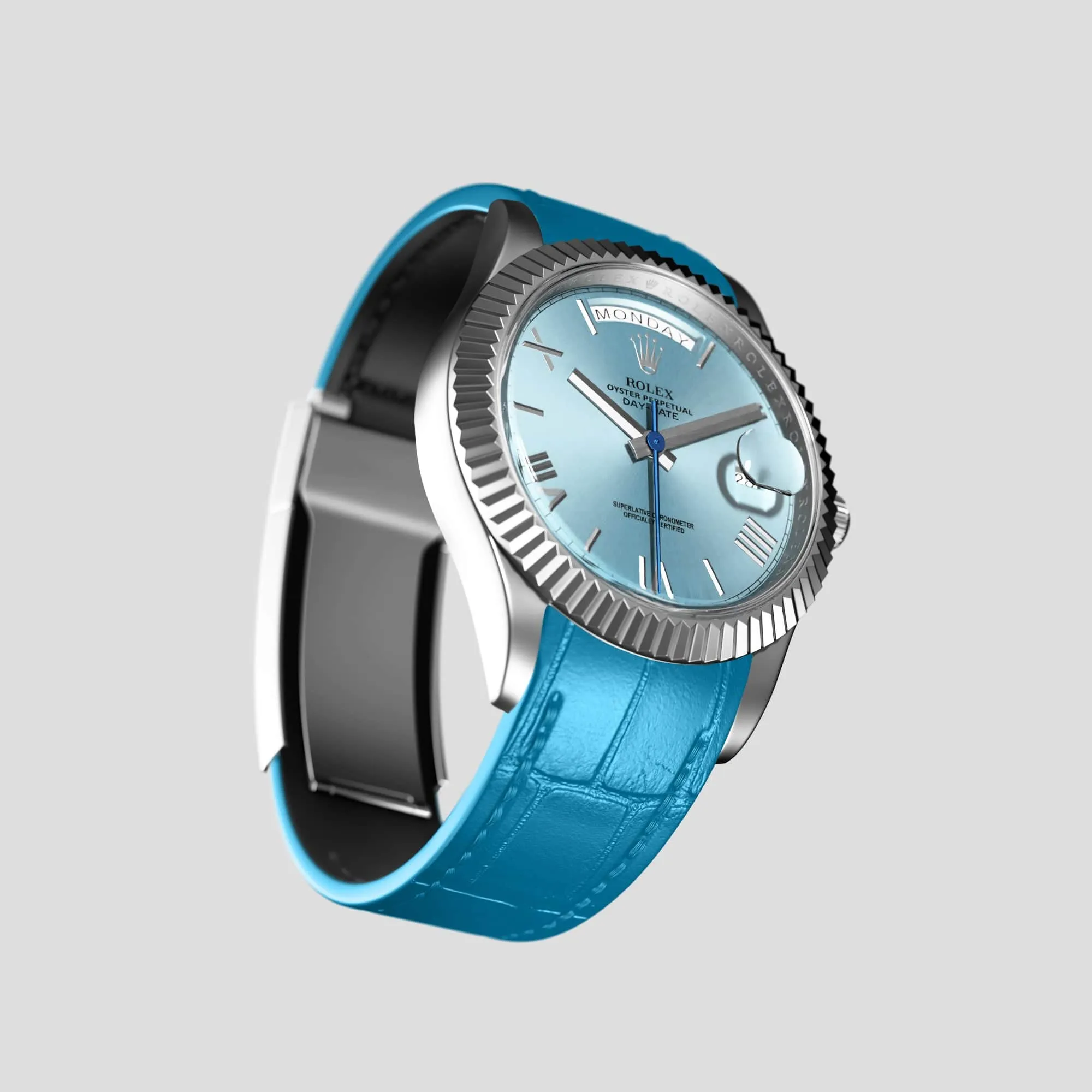 Sport Band For Rolex Day-Date 36mm In Alligator