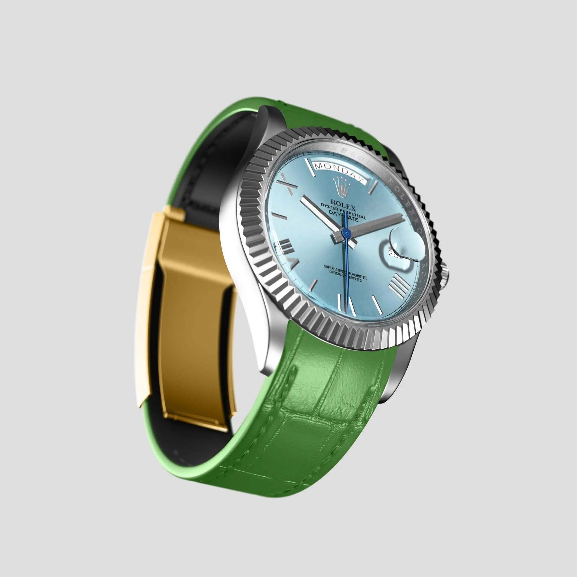 Sport Band For Rolex Day-Date 36mm In Alligator