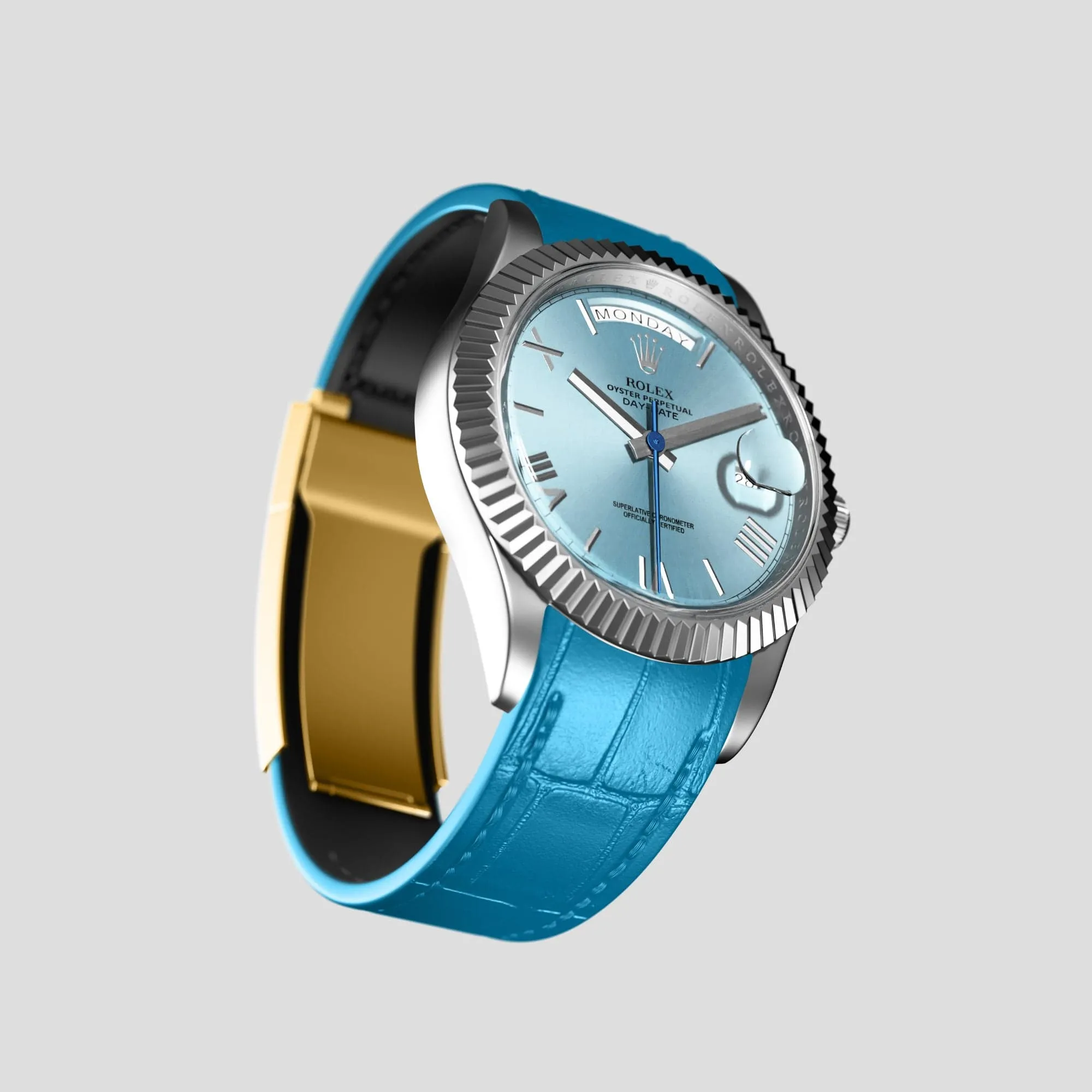 Sport Band For Rolex Day-Date 36mm In Alligator