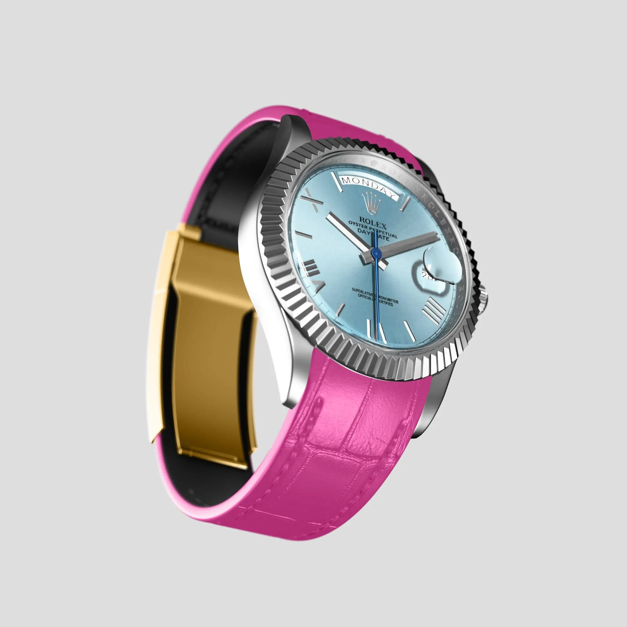 Sport Band For Rolex Day-Date 36mm In Alligator