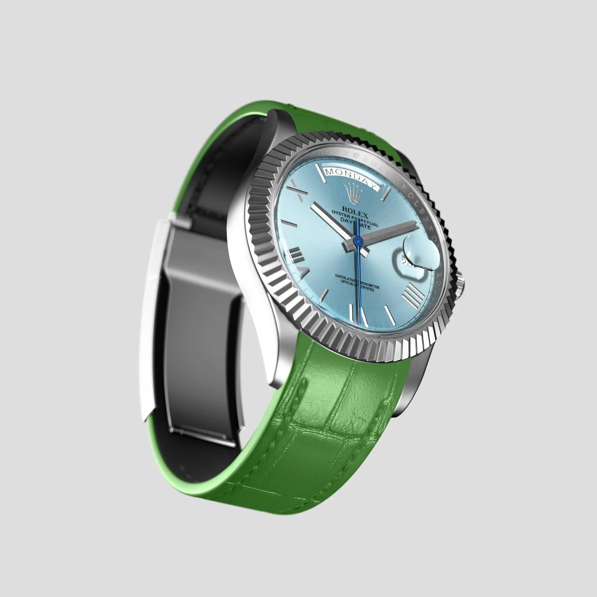Sport Band For Rolex Day-Date 36mm In Alligator