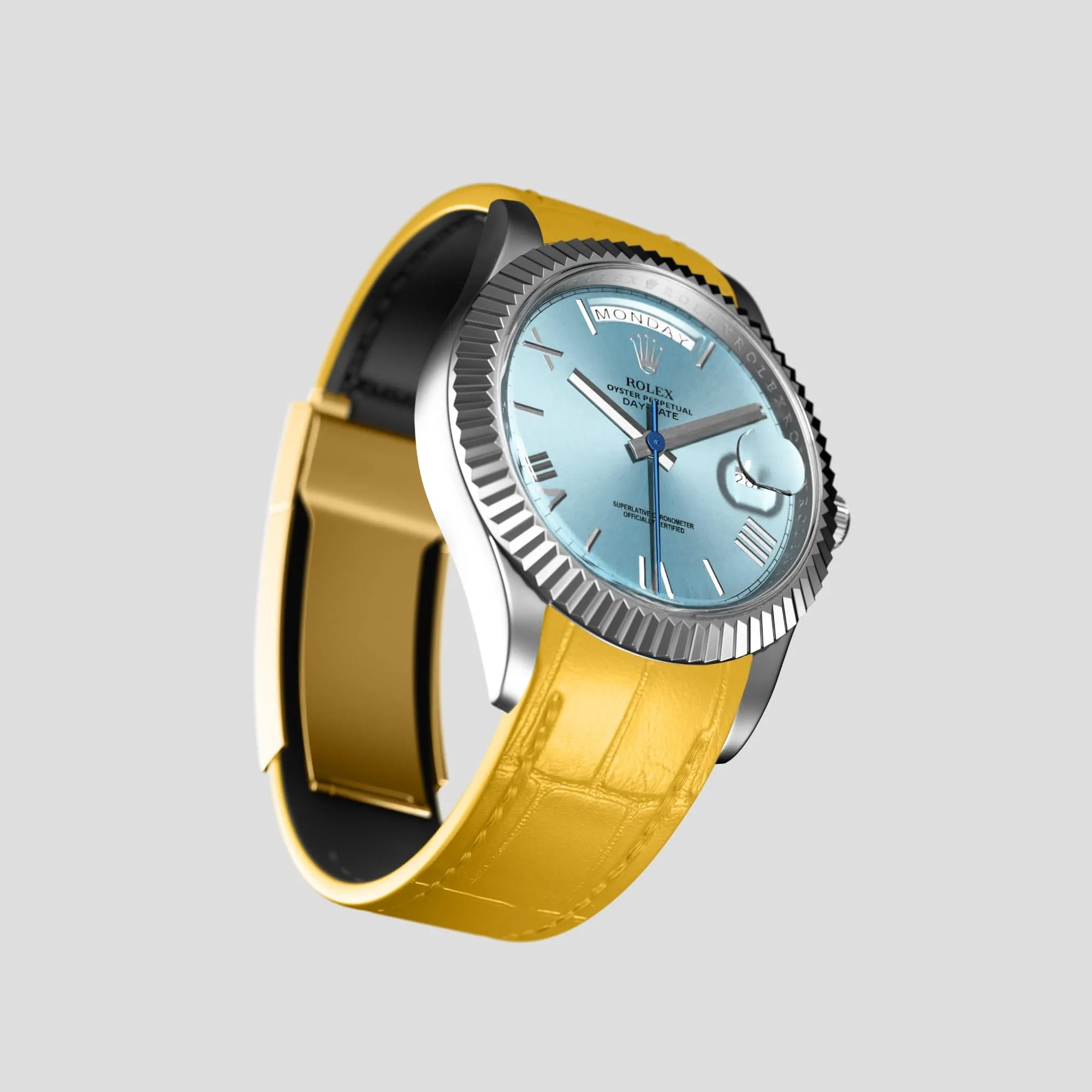 Sport Band For Rolex Day-Date 36mm In Alligator