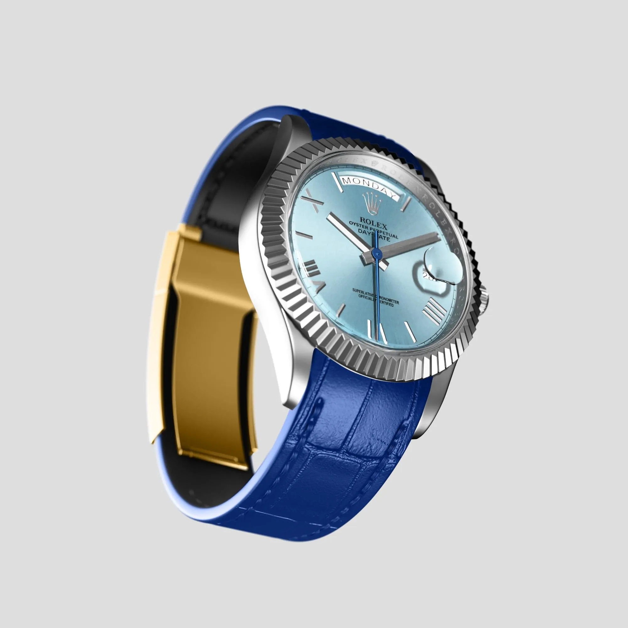 Sport Band For Rolex Day-Date 36mm In Alligator
