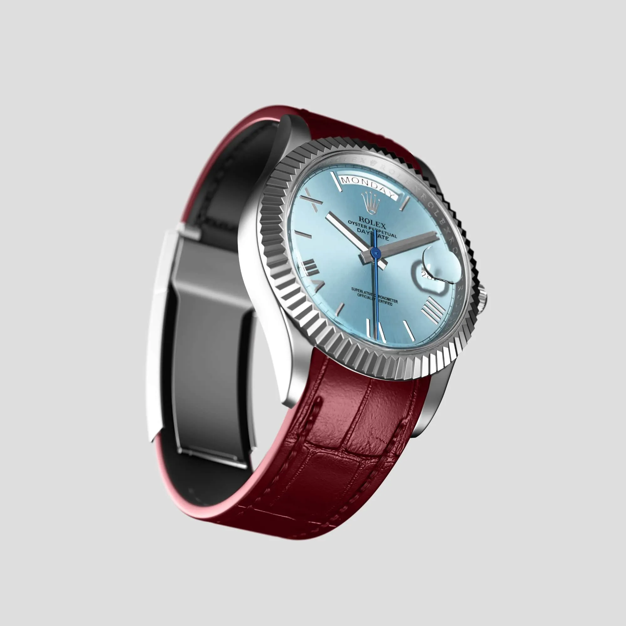 Sport Band For Rolex Day-Date 36mm In Alligator
