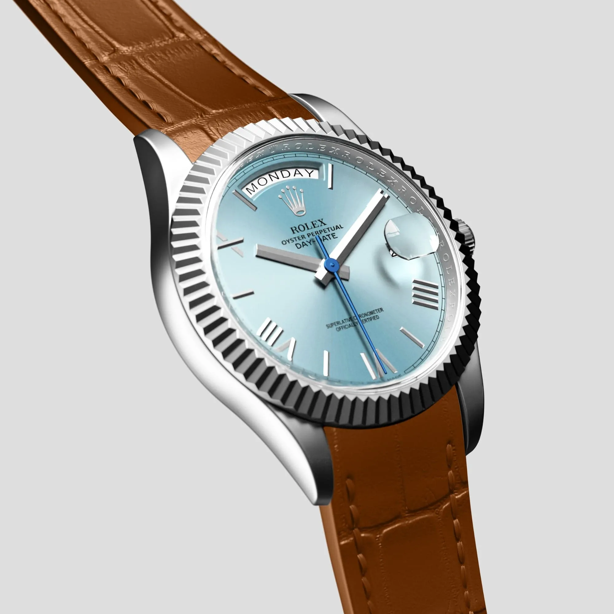 Sport Band For Rolex Day-Date 36mm In Alligator
