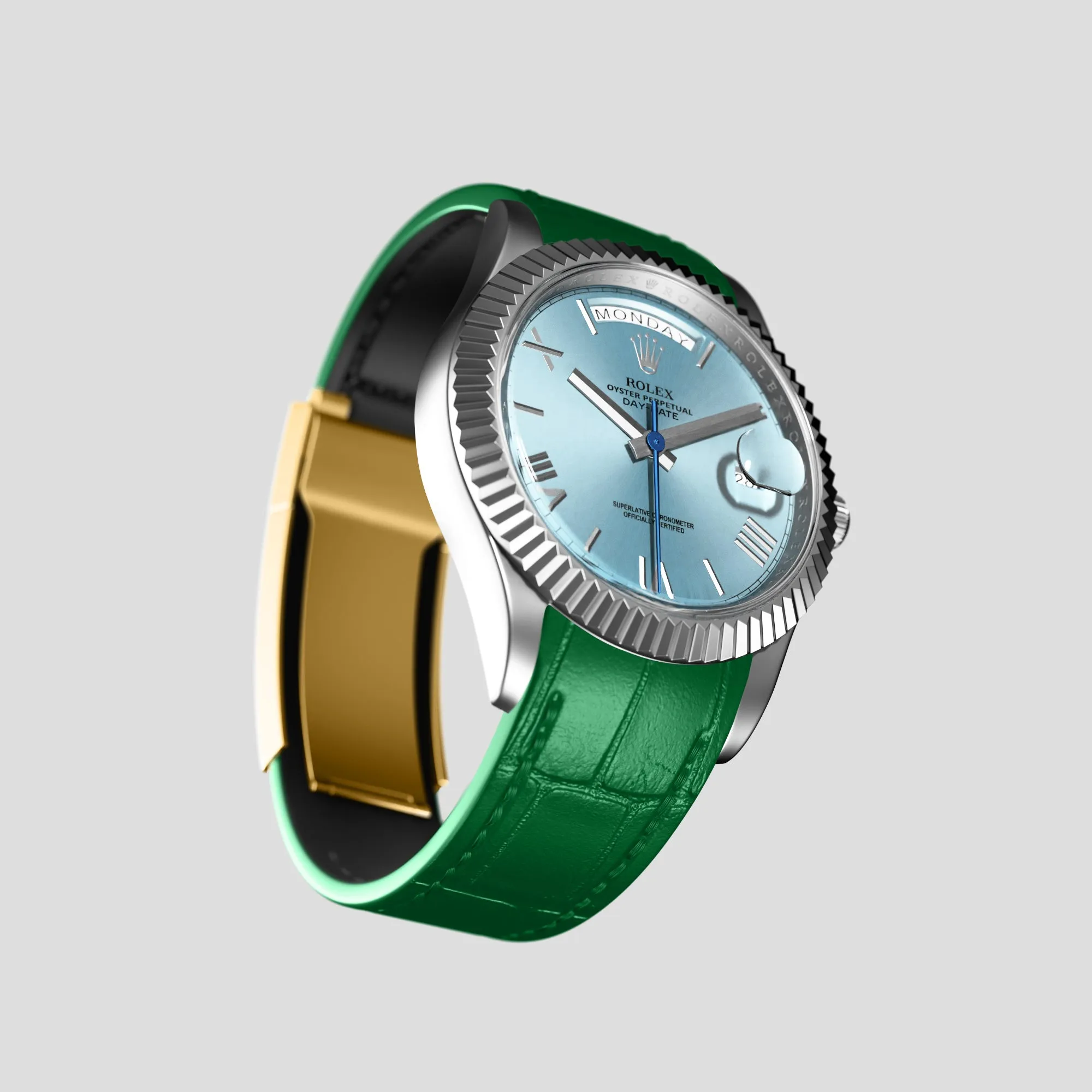 Sport Band For Rolex Day-Date 36mm In Alligator