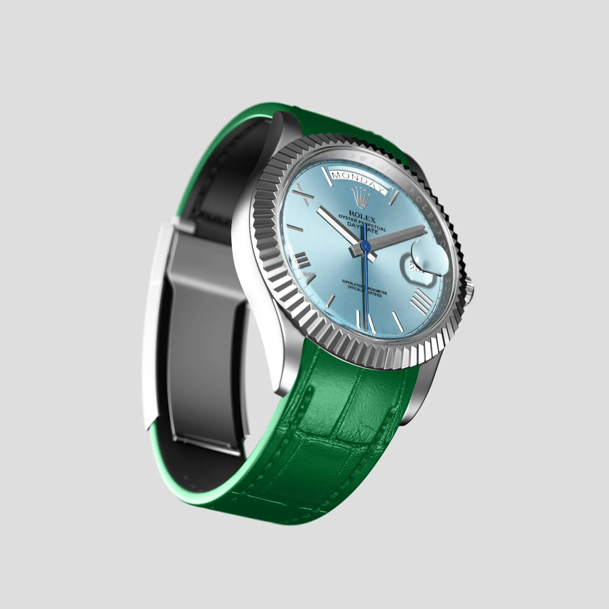 Sport Band For Rolex Day-Date 36mm In Alligator
