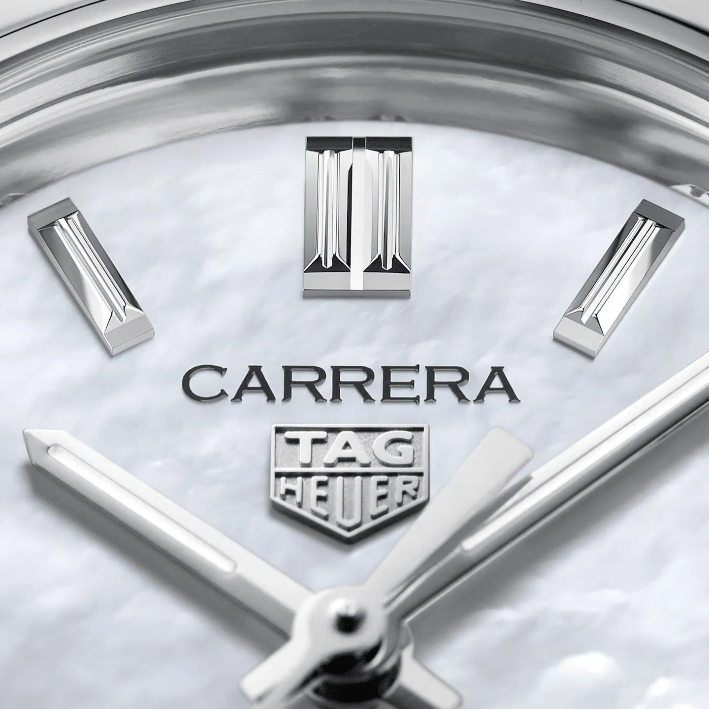 Tag Heuer Carrera Ladies White Automatic Watch WBN2410.BA0621