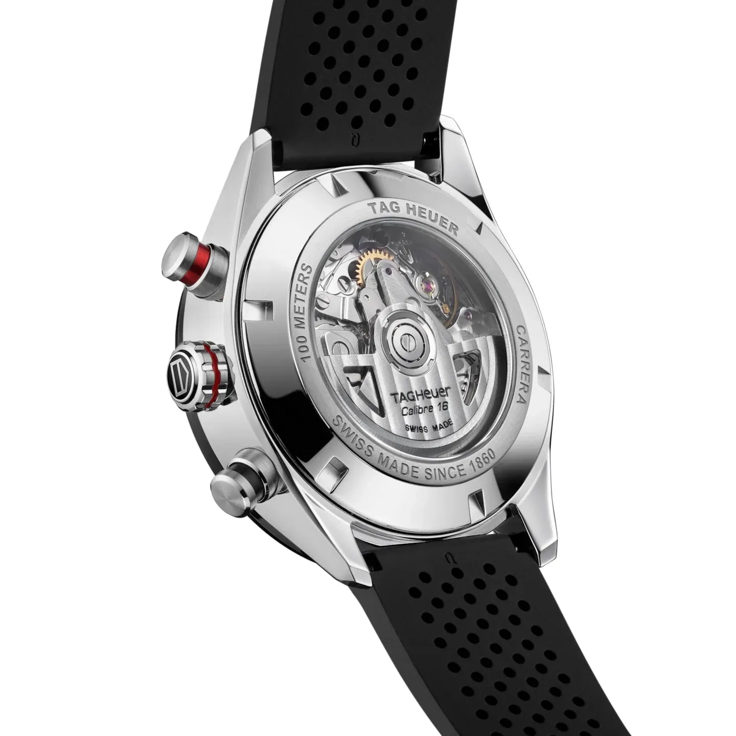 Tag Heuer Carrera Men's Black Chronograph Watch CBN2A1AA.FT6228