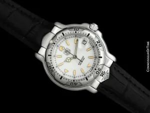 TAG Heuer Professional 6000 Mens Full Size Divers SS Steel Watch - Mint with Warranty