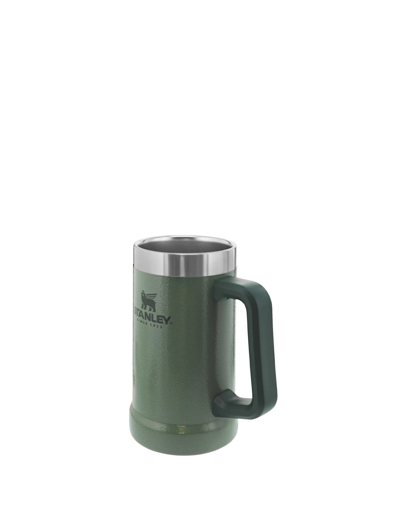 The Big Grip Beer Stein 24OZ/7L Hammertone Green