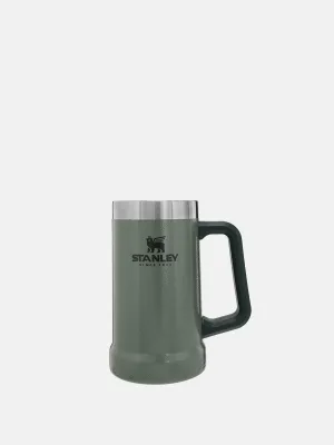 The Big Grip Beer Stein 24OZ/7L Hammertone Green