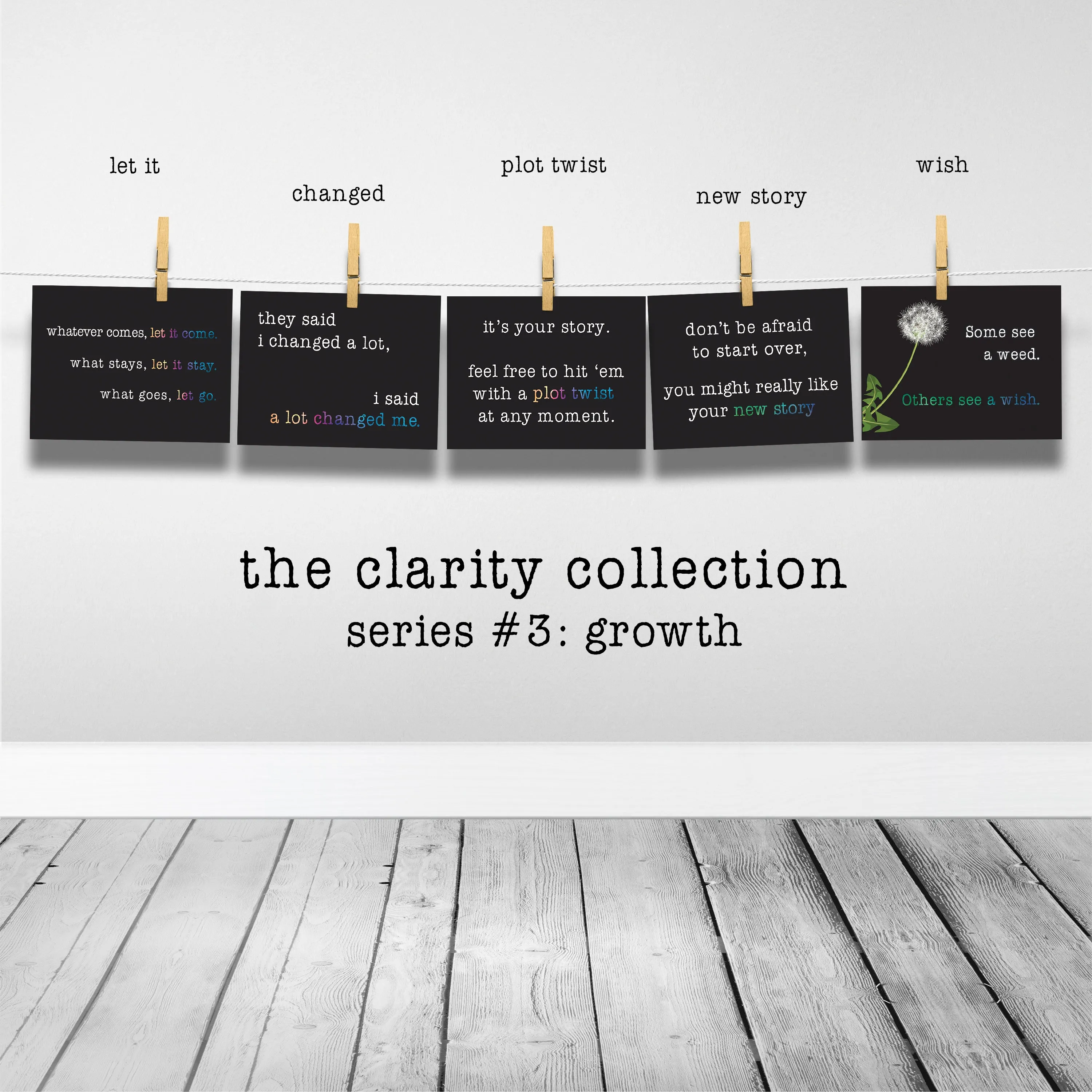 The Clarity Collection 25-Card Postcard Set