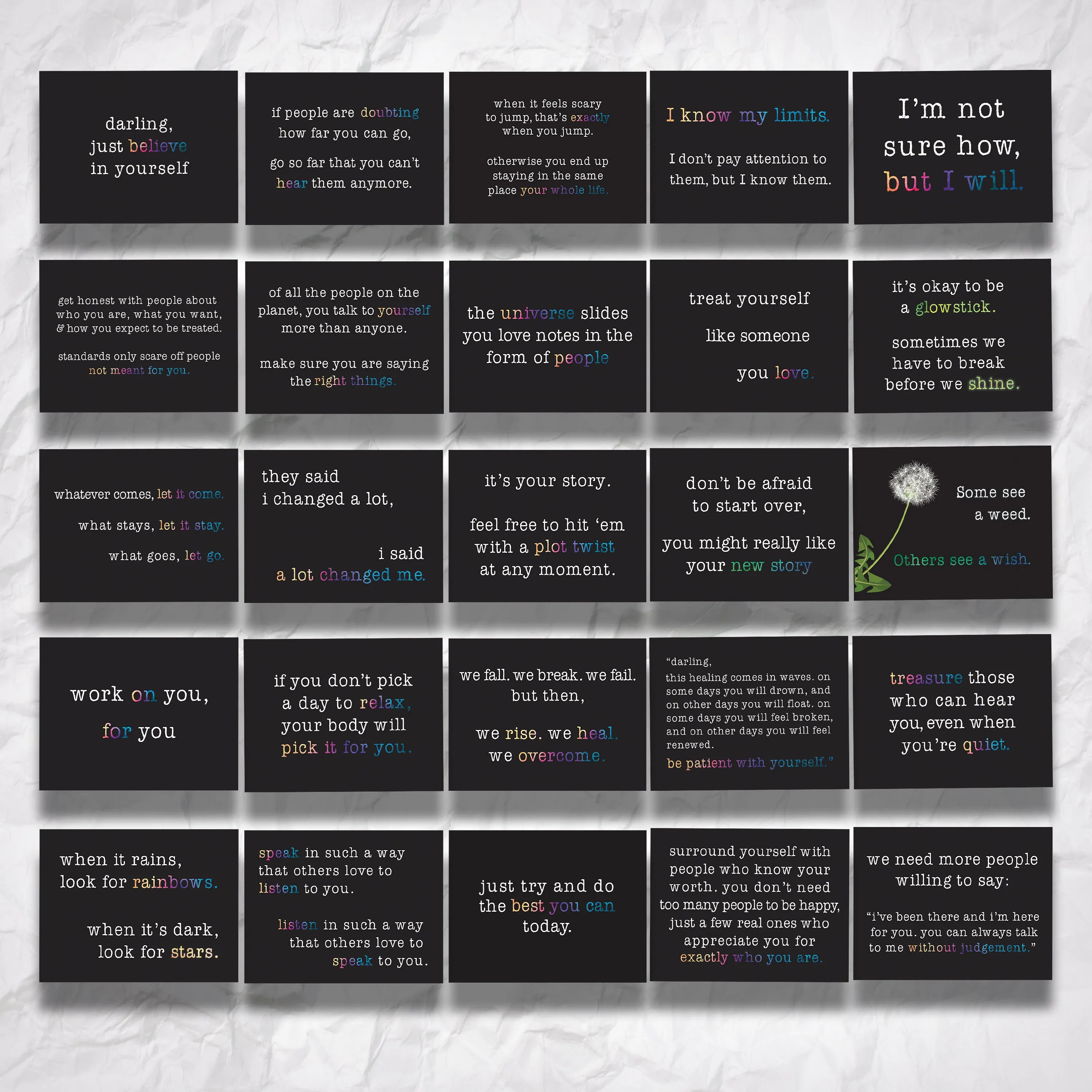 The Clarity Collection 25-Card Postcard Set