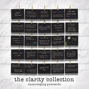 The Clarity Collection 25-Card Postcard Set