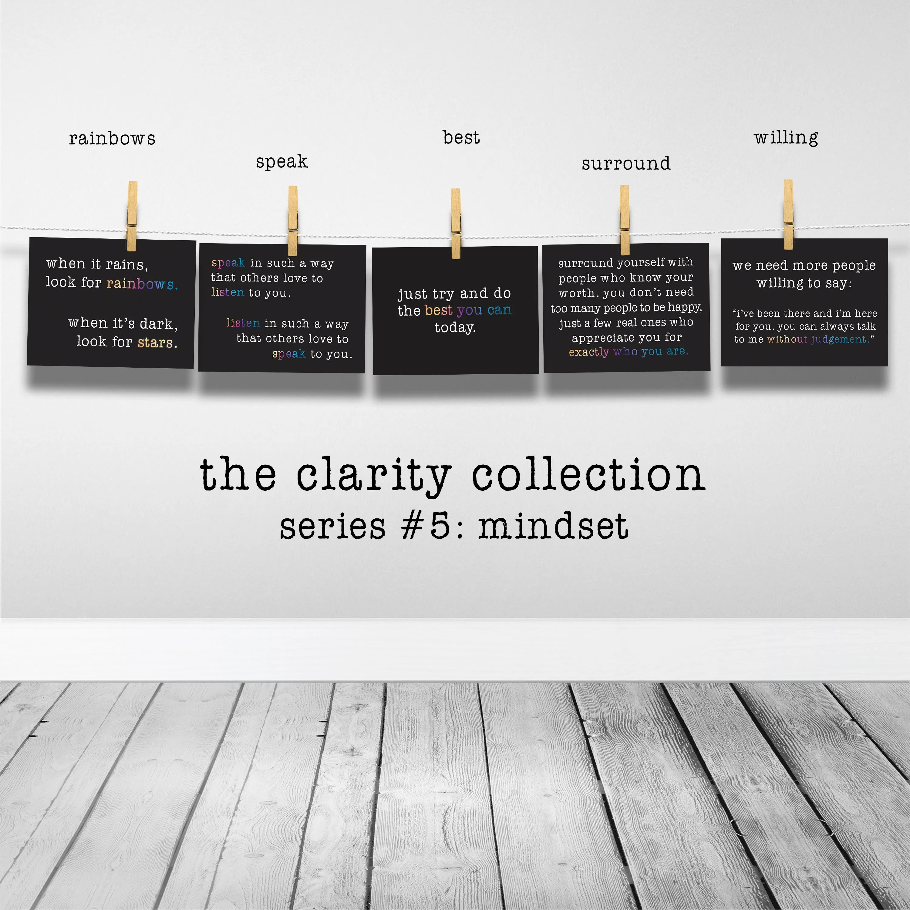 The Clarity Collection 25-Card Postcard Set